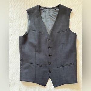 Express Charcoal Gray Men's Vest